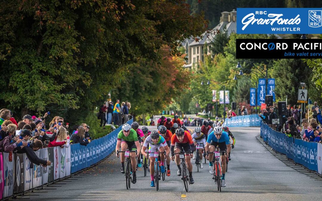 Concord Pacific Bike Valet at the RBC GranFondo Whistler