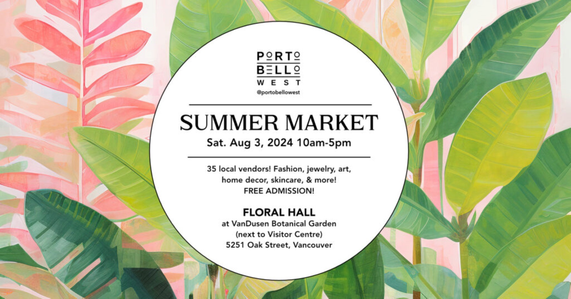 Portobello West Summer Market